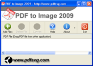 PDF to Image 2009 screenshot